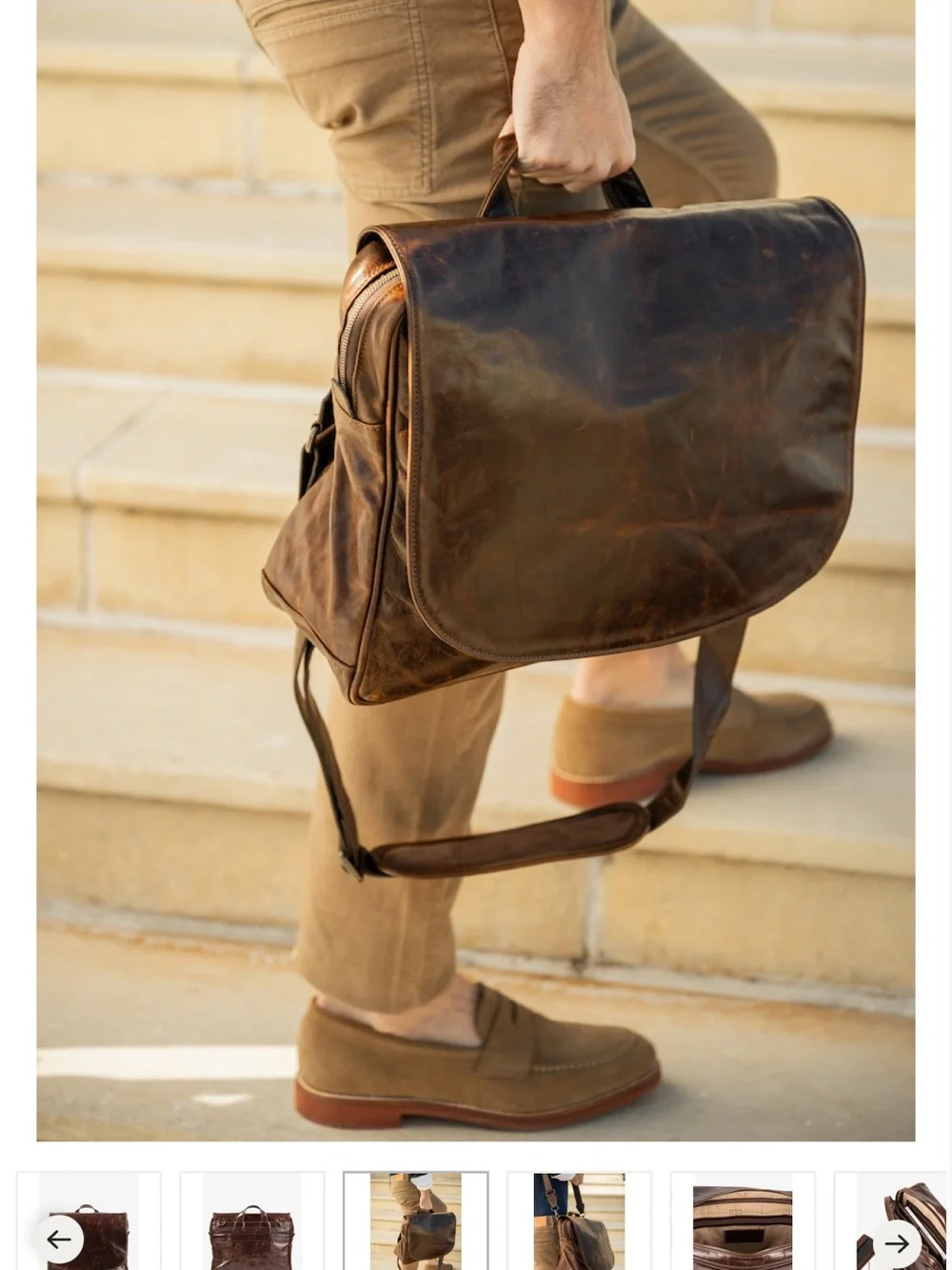 Moore + Giles Wynn Mail Bag - Brompton Brown